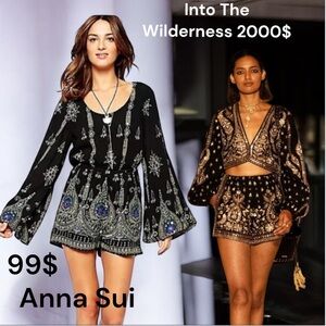 Anna Sui X O’ Neil Sequins Romper